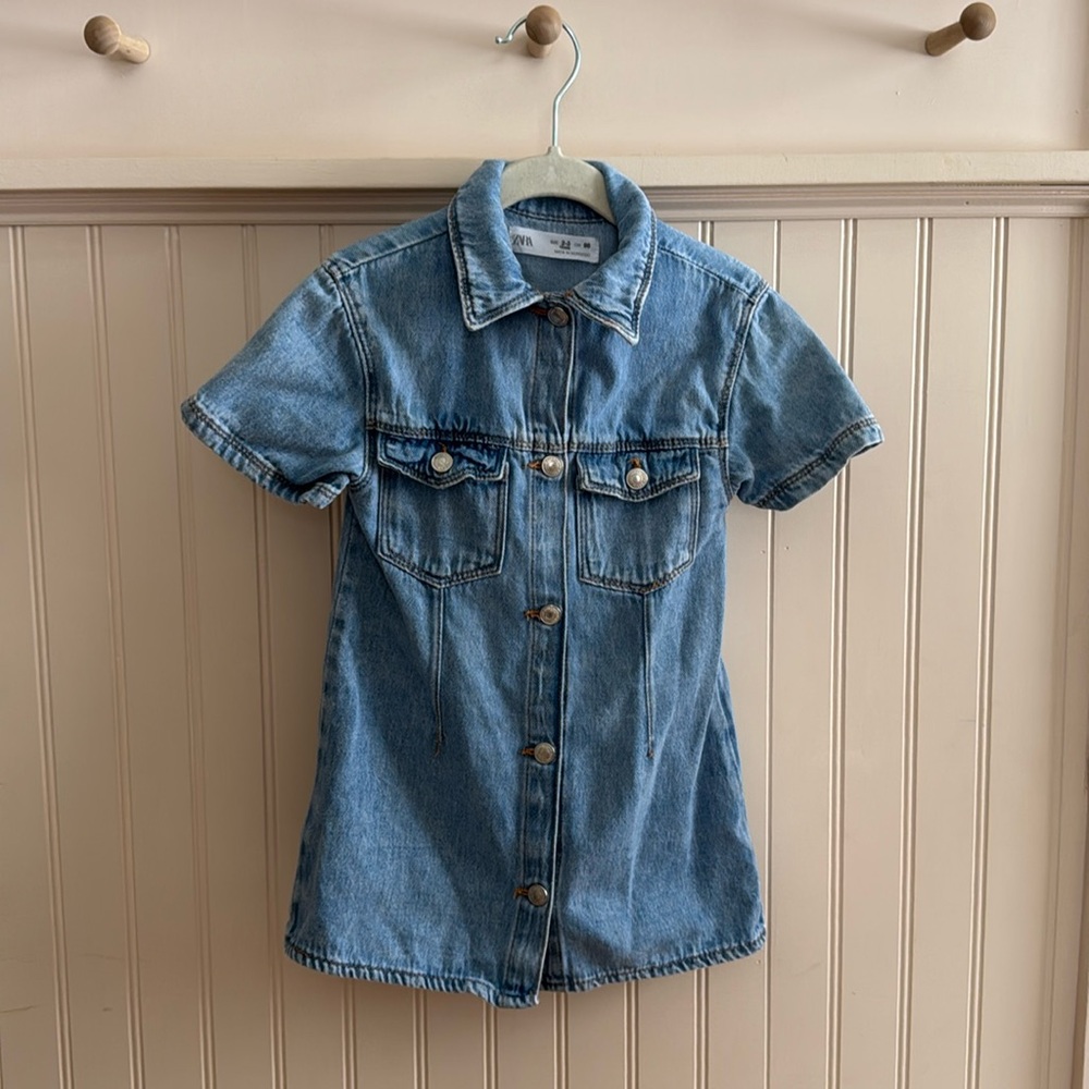 Zara denim dress